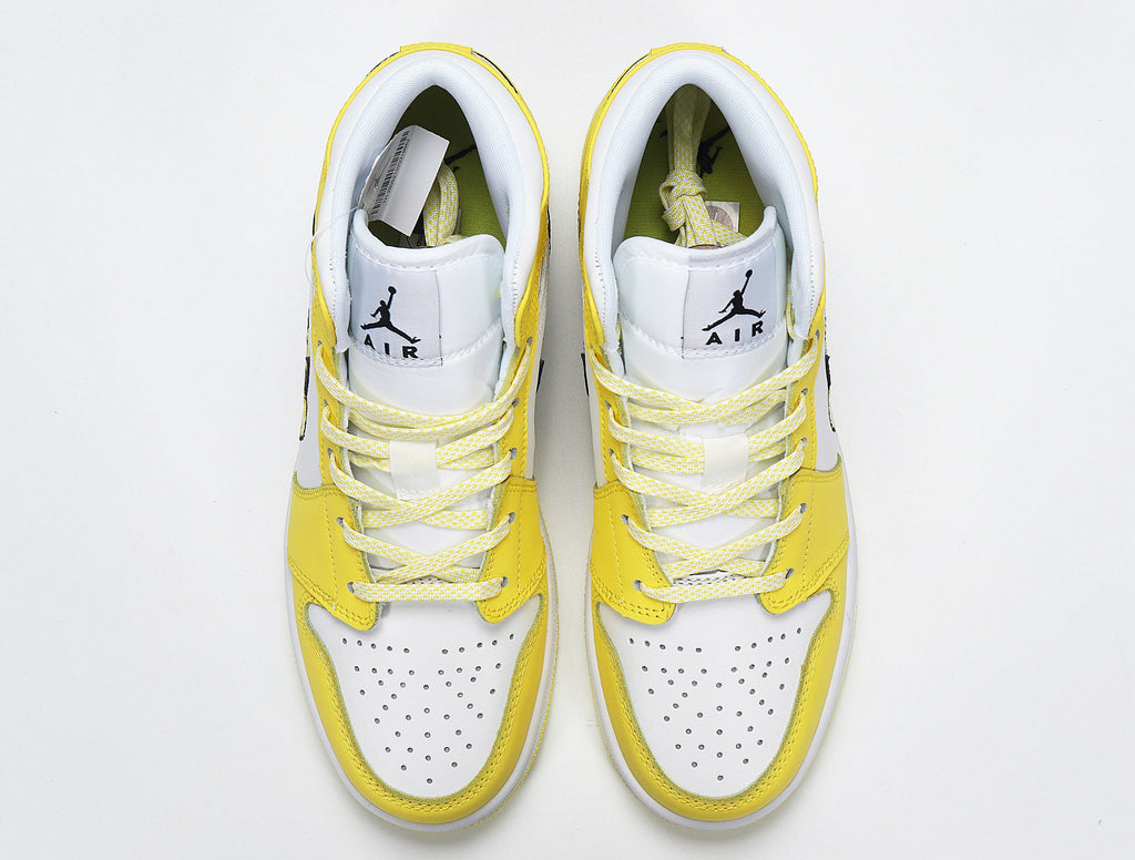 Yellow Rose Sneakers - Air Jordan 1 High AV5174-700 - product image from the listing.