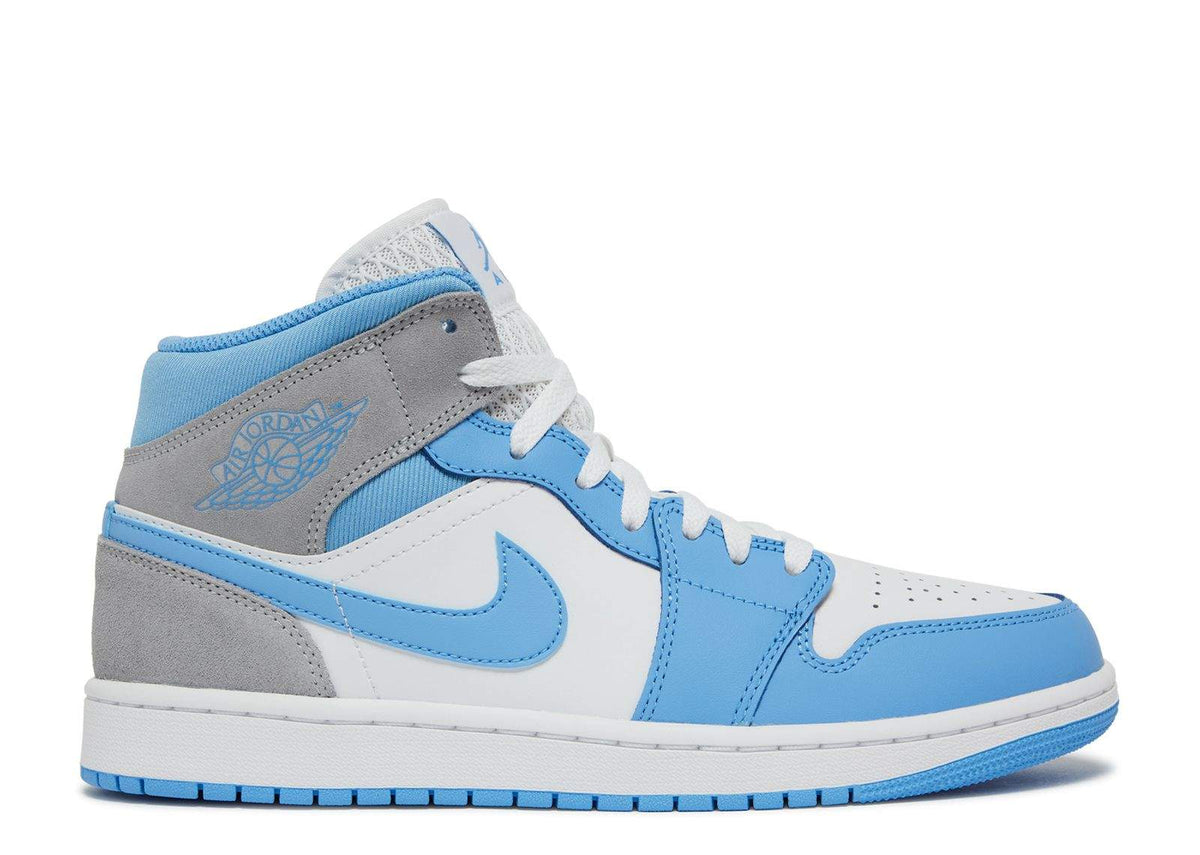 Air Jordan 1 Mid SE 'niversity Blue'Footwear - product image from the listing.