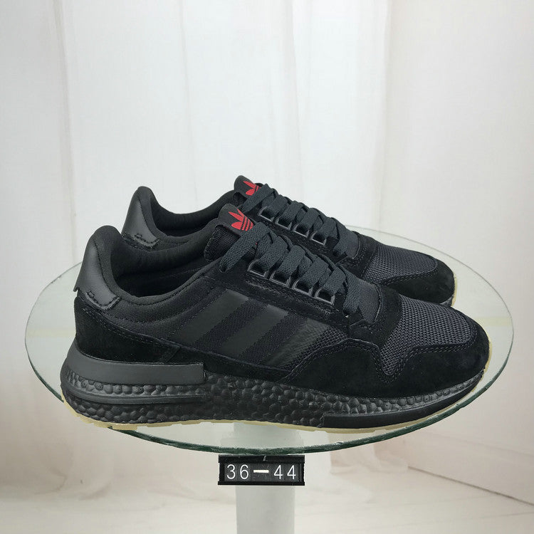 adidas ZX 500 RM Sneakers in Black and Cream - product image from the listing.