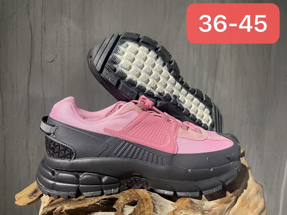 Nike F7 II Pink and Black Trail Trainers - product image from the listing.