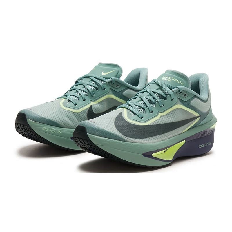 Nike Zoom Fly 6 Running Shoes in Green Black - product image from the listing.