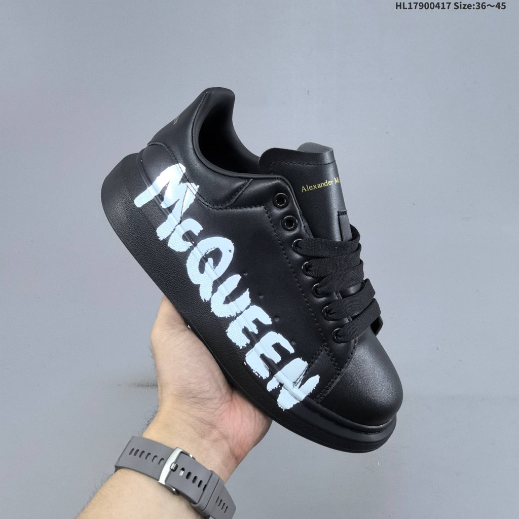 Alexander McQueen Oversized Low-Cut Sneakers with Logo - product image from the listing.