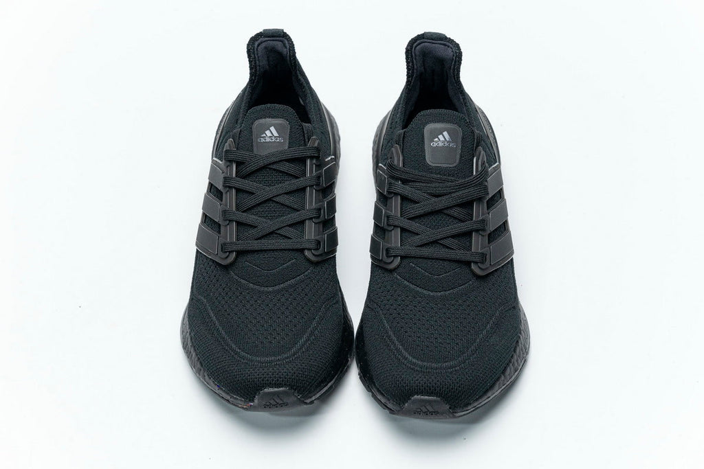 adidas UltraBoost 21 Running Sneakers in Black FY0306 - product image from the listing.