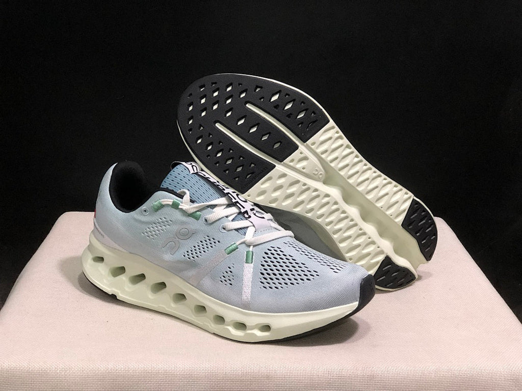 On Cloudsurfer Shoes for Running in Mineral and Aloe - product image from the listing.