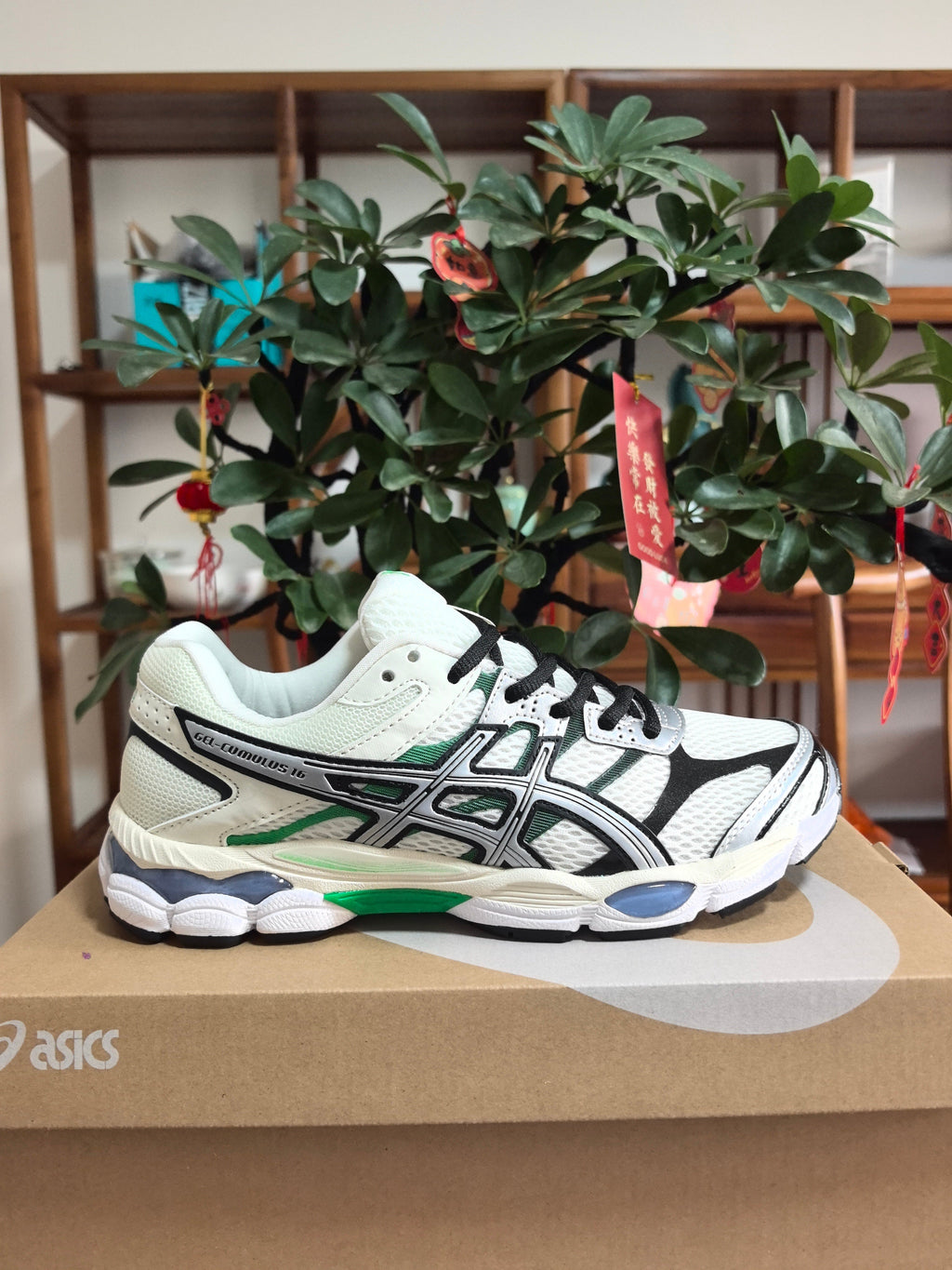 ASICS Gel-Kayano 14 Sneakers in Ivory White - product image from the listing.