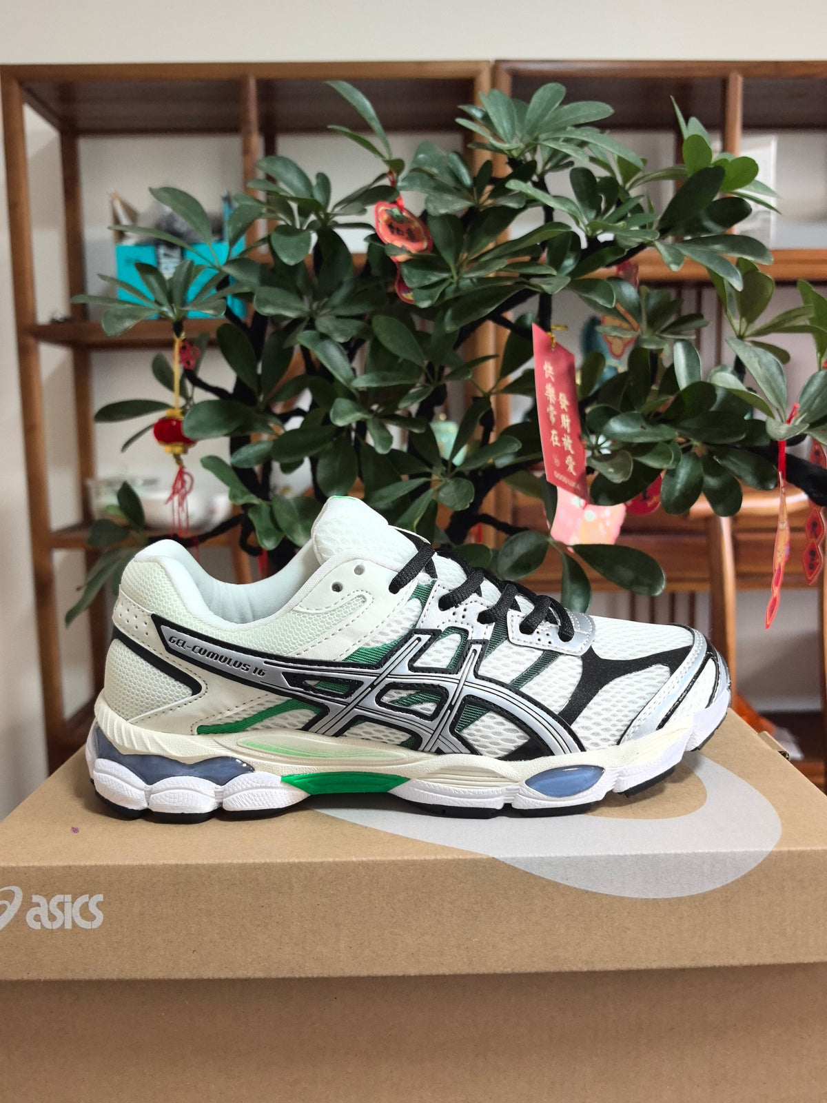 ASICS Gel-Kayano 14 Sneakers in Ivory White - product image from the listing.