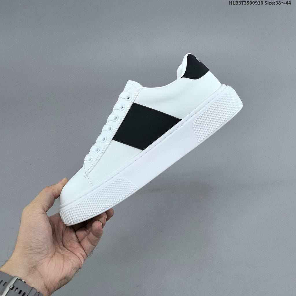 Men's Prada Cloudbust Thunder Low-Top Sneakers, White - product image from the listing.