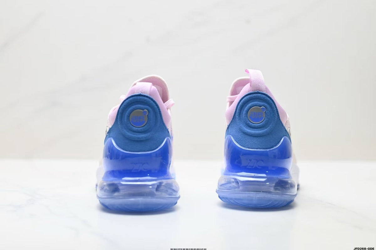 Nike Air Max 270 Sneakers in White Pink Blue JFD268-GE - product image from the listing.