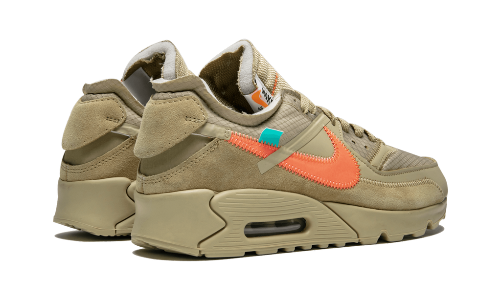 "Off-White / Desert Ore" The 10: Air Max 90 AA7293 200 - product image from the listing.