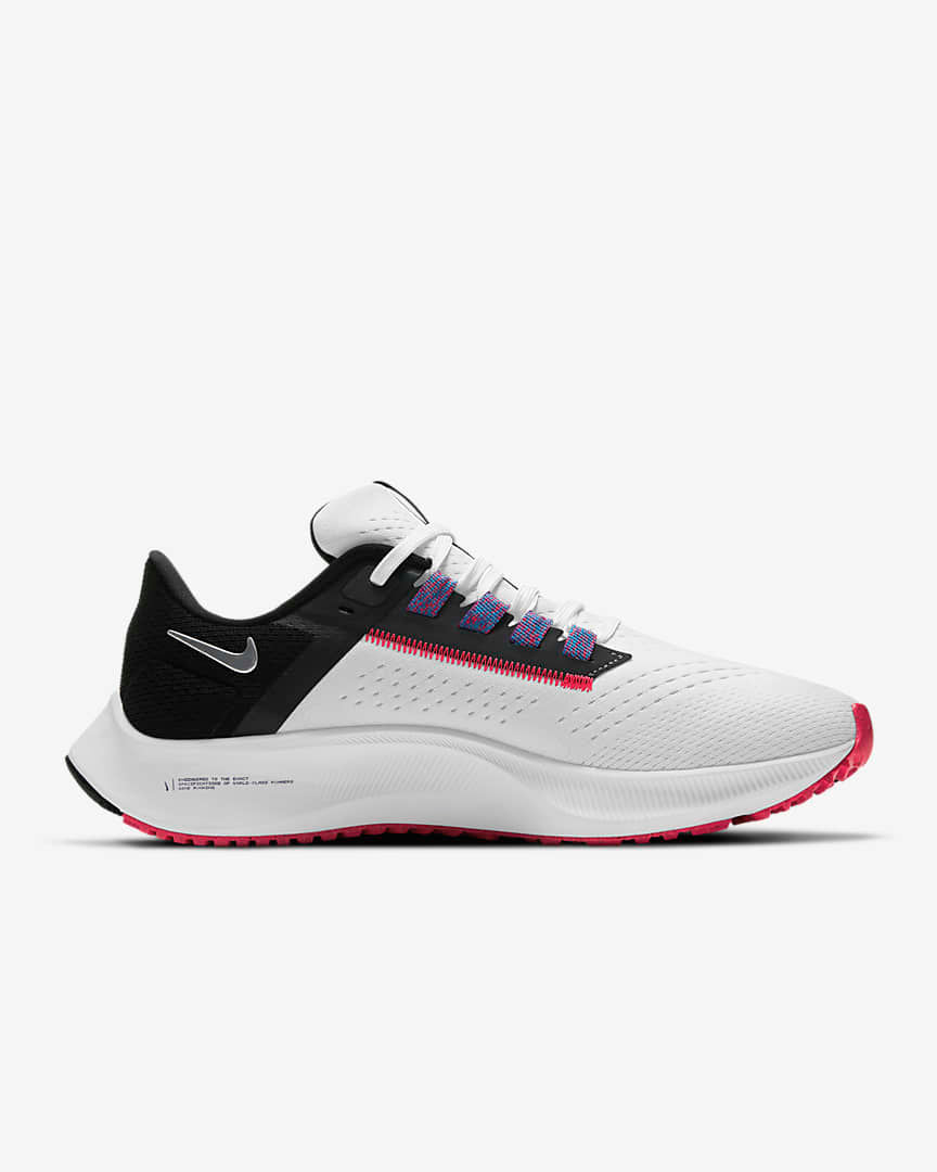 Nike Air Zoom Pegasus 38 Running Shoes in White CW7358-101 - product image from the listing.