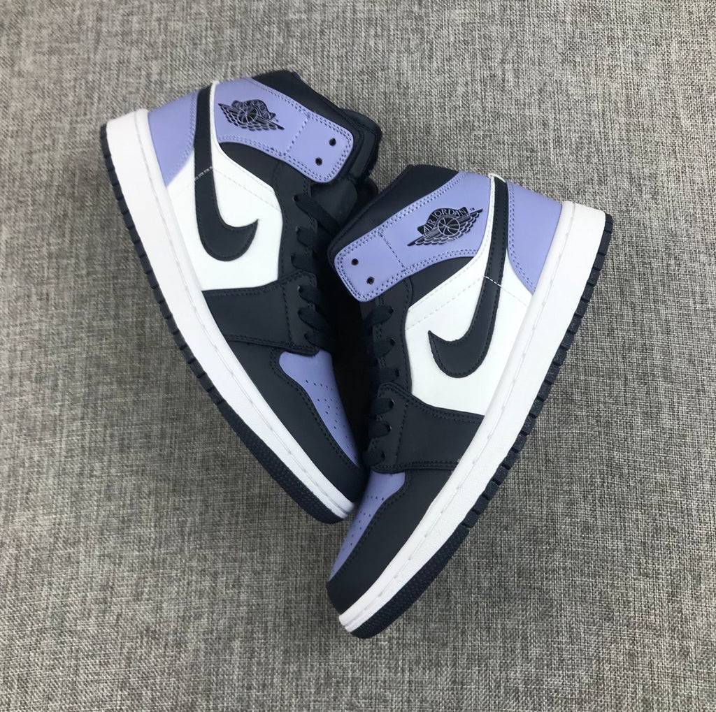 Sneakers Deep Blue Toe - Jordan 1 Mid 554724-445 - product image from the listing.