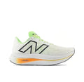 New Balance MRCXCA3 Running Shoes, White with in Green and Orange - product image from the listing.