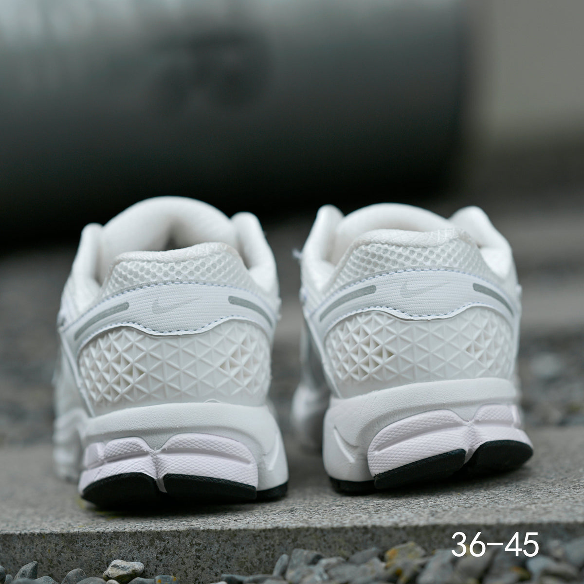 Nike Air Zoom Vomero 5 Running Sneakers in White - product image from the listing.