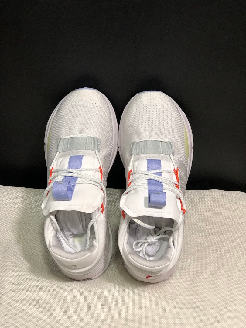 On Cloudnova 1 Sneakers in White Glacier Grey - product image from the listing.