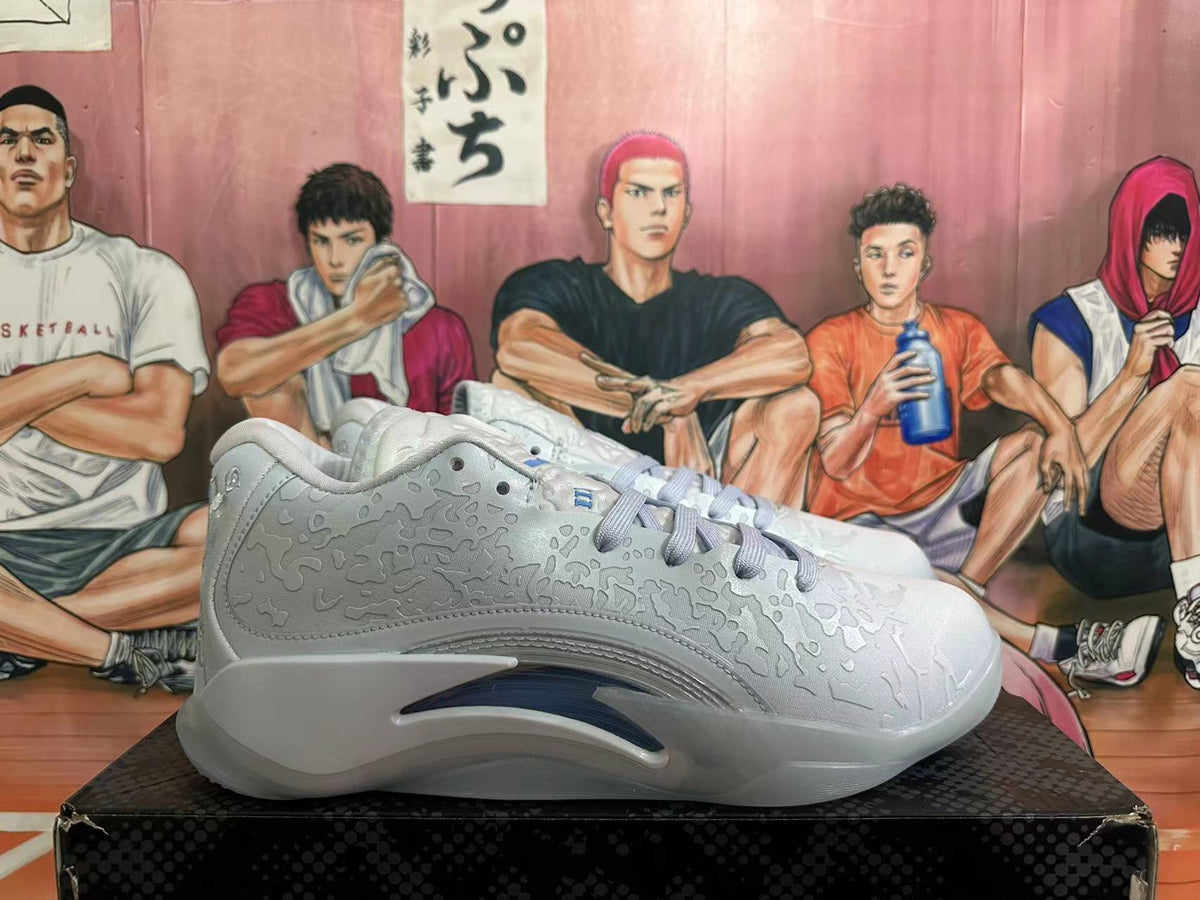 Grey Jordan Luka 3 Basketball Shoes - product image from the listing.