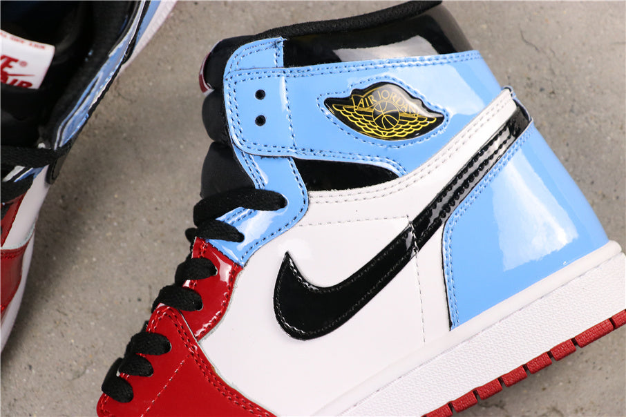 Air Jordan 1 Fearless High-Top Sneakers CK5666-100 - product image from the listing.