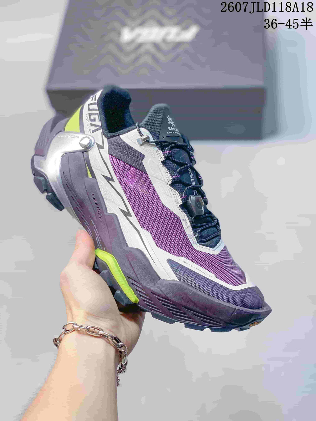KAILAS FUGA EX3 BOA Hiking Shoes in Purple White - product image from the listing.