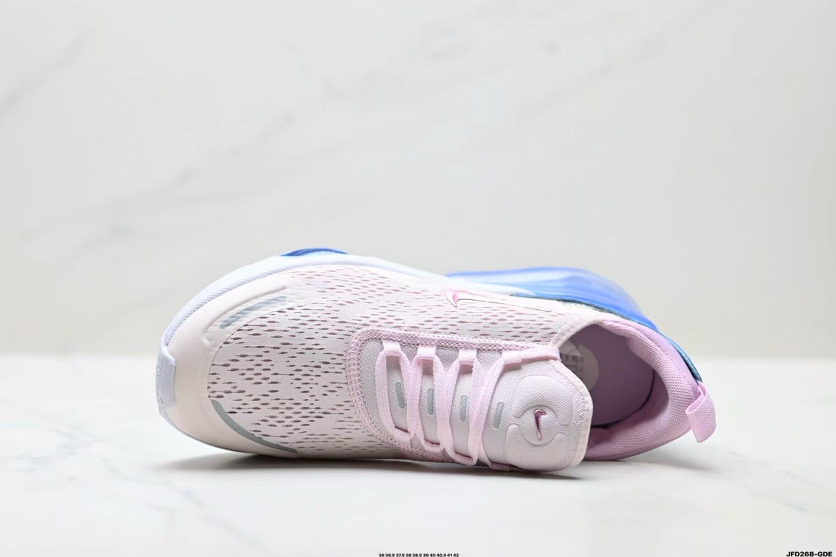Nike Air Max 270 Sneakers in White Pink Blue JFD268-GE - product image from the listing.