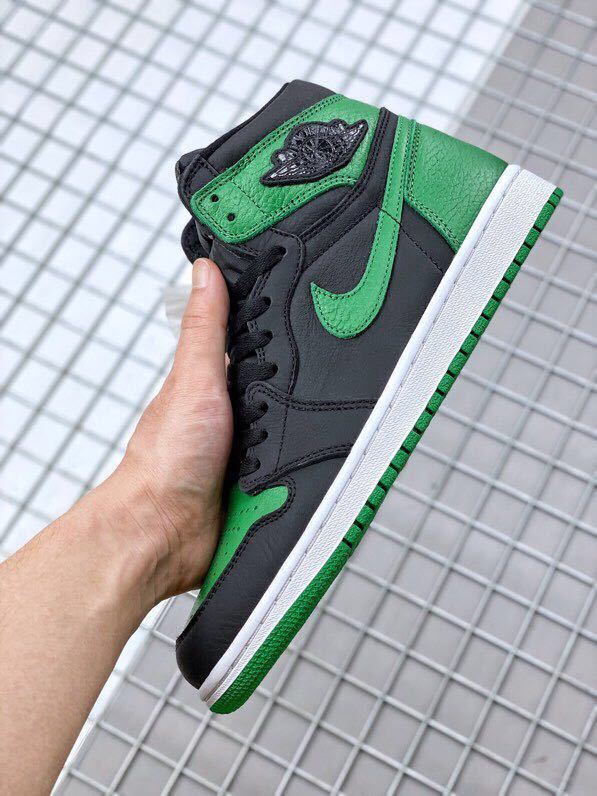 Air Jordan 1 Pine High-Top Sneakers in Green - product image from the listing.