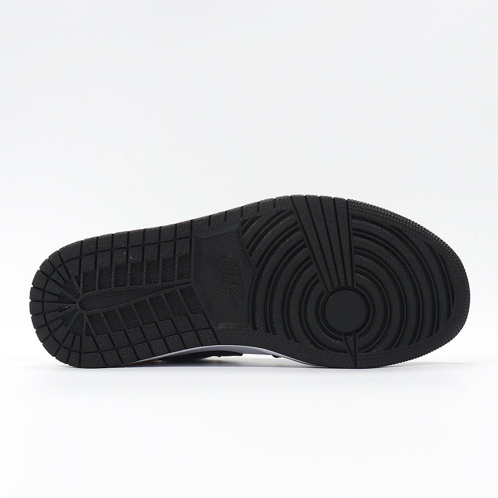 Jordan 1 Low Sneakers in Blue, in White and Yellow 553558-123 - product image from the listing.
