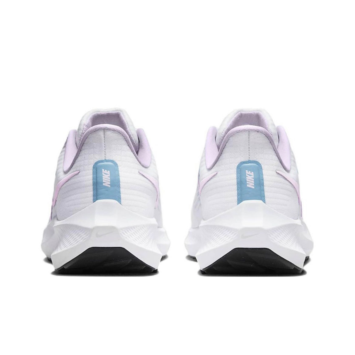 Nike Air Zoom Pegasus 39 White Lavender Shoes for Running DZ4445-100 - product image from the listing.
