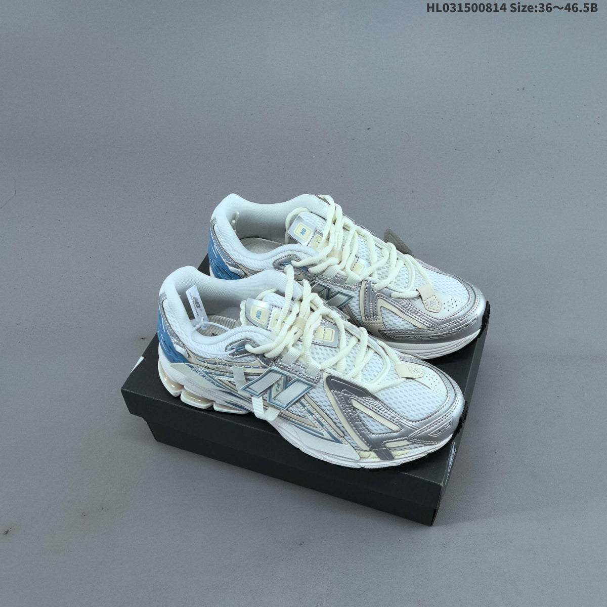 New Balance M1906R Sneakers in White, in Silver and Blue - product image from the listing.