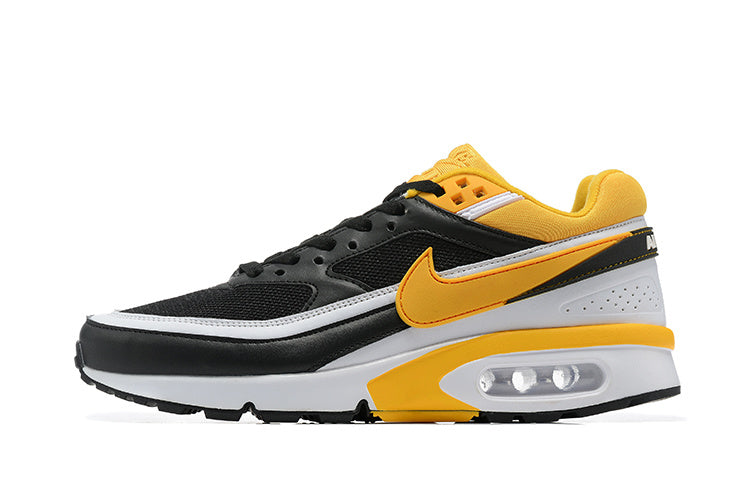 Nike Air Max BW Sneakers in Black and Yellow - product image from the listing.