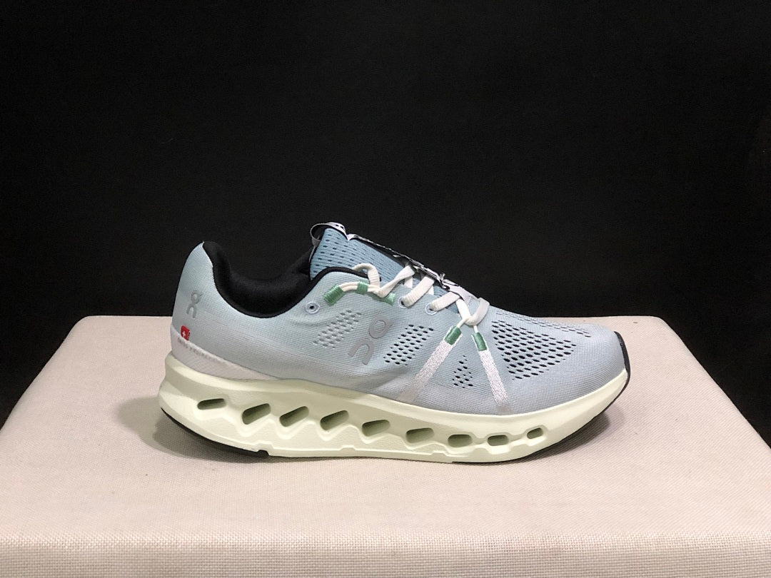 On Cloudsurfer Shoes for Running in Mineral and Aloe - product image from the listing.