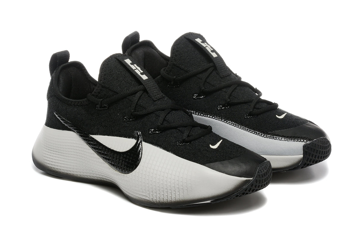 Nike LeBron Witness 7 Training Shoes in Black and White - product image from the listing.