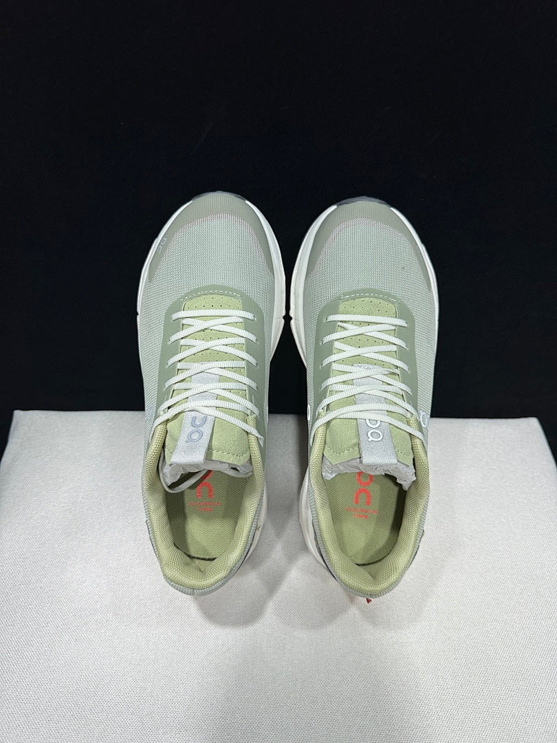 Green and Coral On Cloudnova Form 2 Sneakers - product image from the listing.