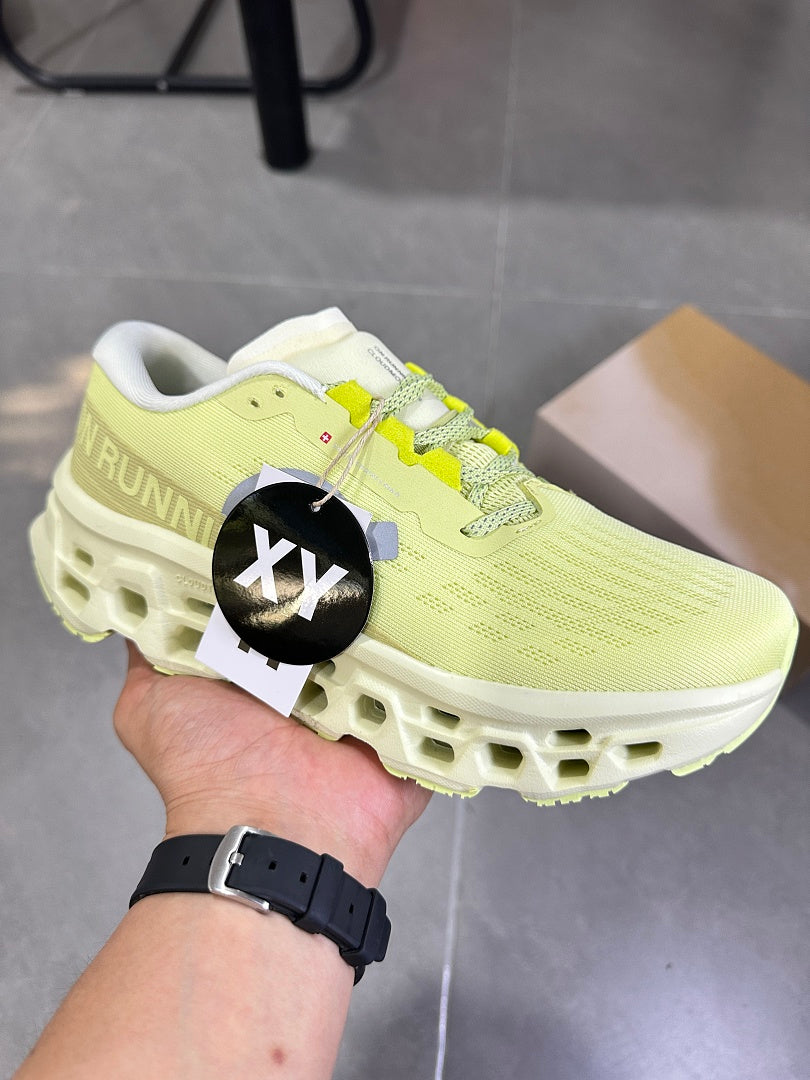 Pale Yellow On Running Cloudmonster 2 Sneakers - product image from the listing.