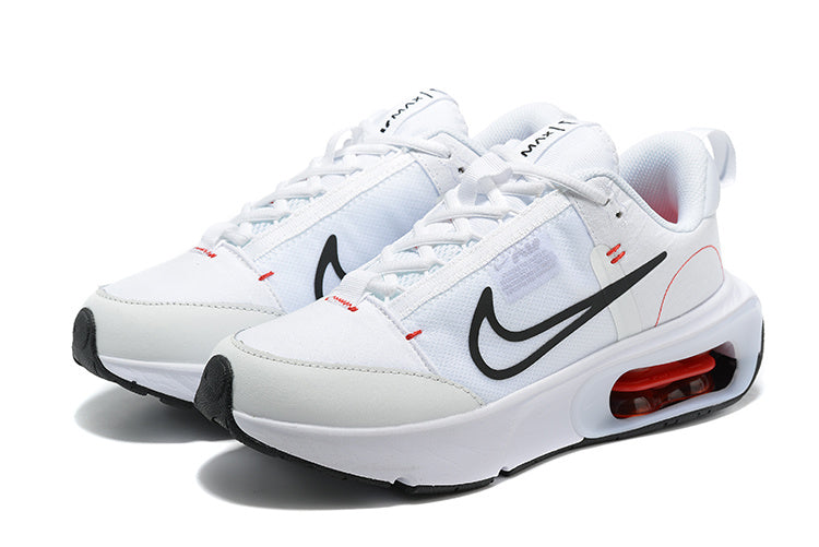 Nike Air Max Running Sneakers in White and Red - product image from the listing.