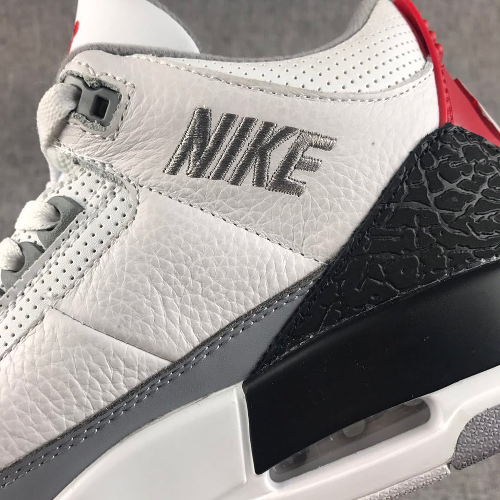 Air Jordan 3 White Cement Sneakers AQ3835-160 - product image from the listing.