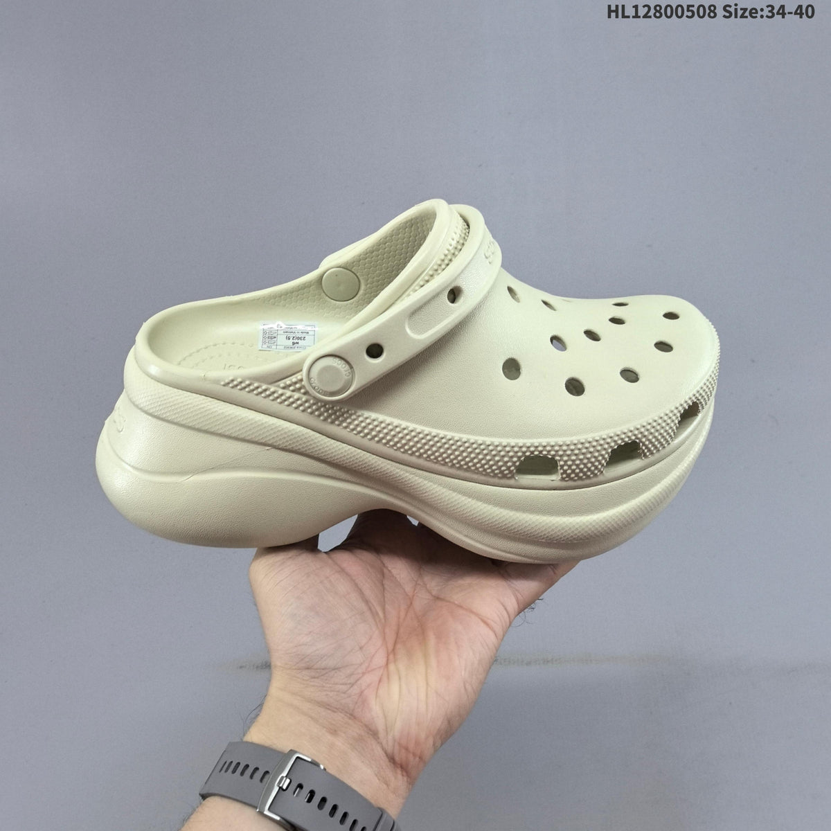 Classic Clog with Chunky Platform Sole by Crocs - product image from the listing.