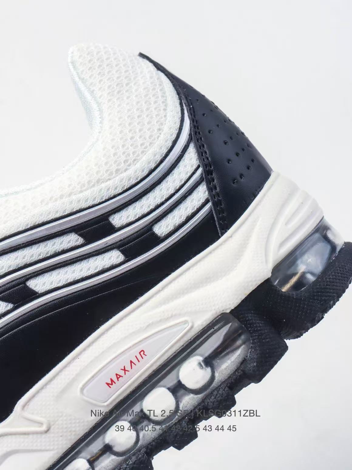 Nike Air Max TL 2.5 Sneakers in White and Navy - product image from the listing.