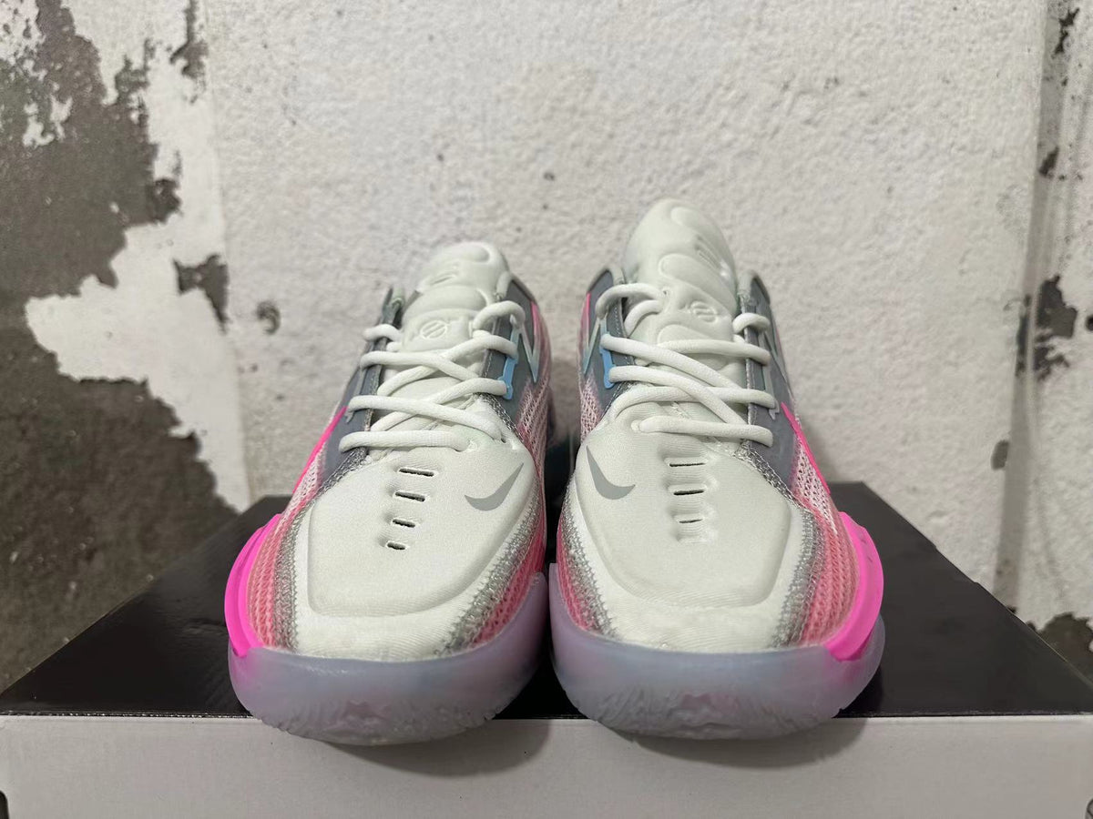Nike GT Cut 3 Basketball Shoes in Pink Grey - product image from the listing.