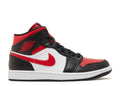 Jordan 1 Mid - Fire Red - product photo shown in the listing for this item.