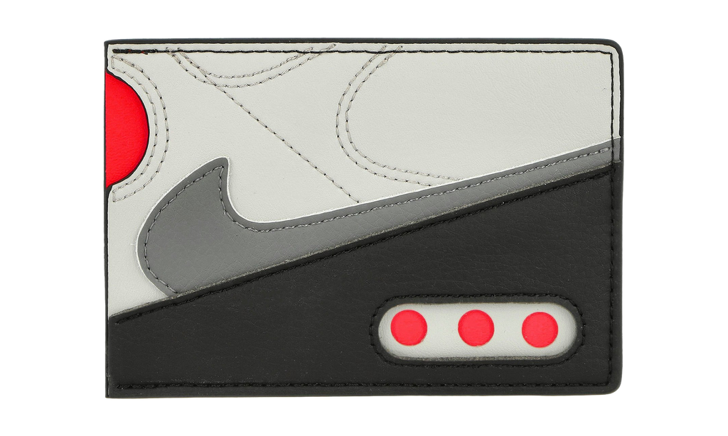 "Red / White / Neutral Grey" Icon Air Max 90 Card Wallet N.100.9740.068 - product image from the listing.