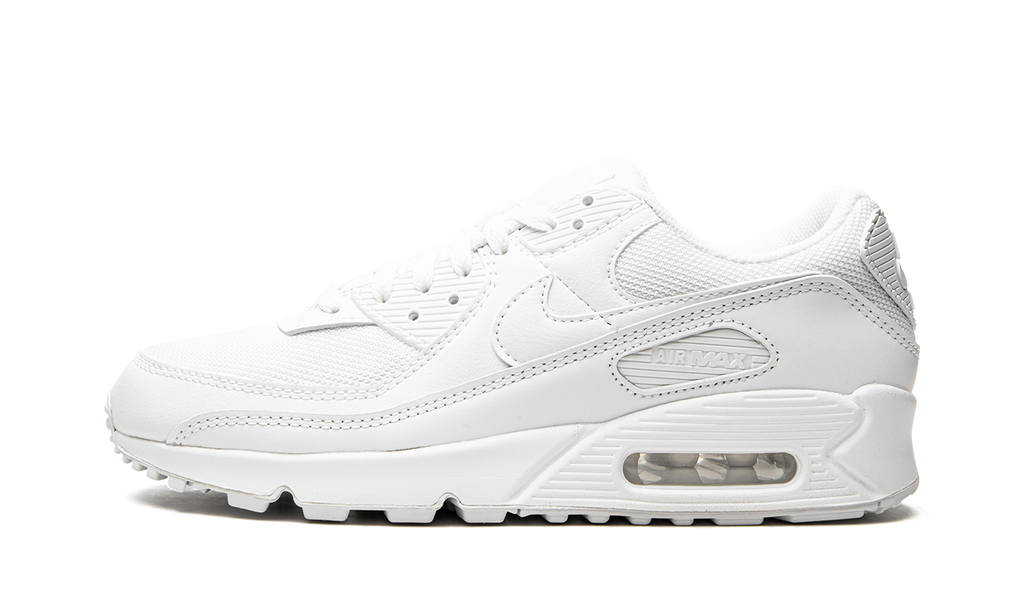 Women's AIR MAX 90 MNS "Triple White" CQ2560 100 - product image from the listing.