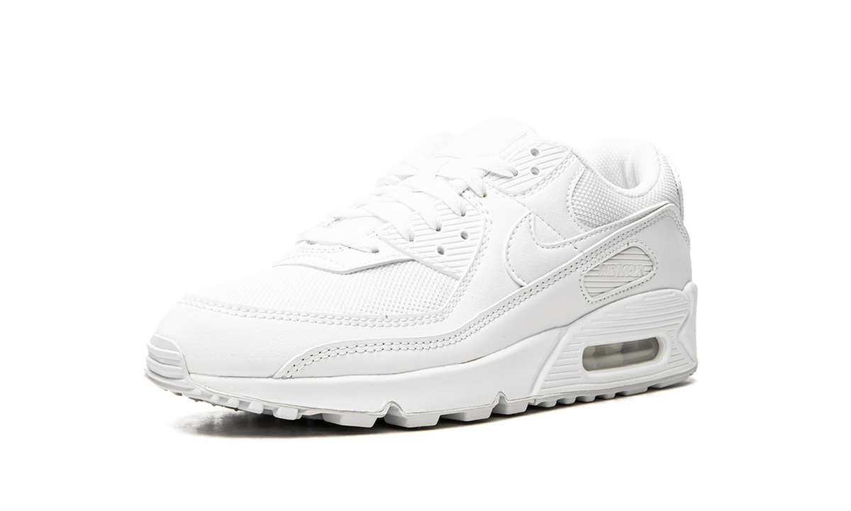 Women's AIR MAX 90 MNS "Triple White" CQ2560 100 - product image from the listing.