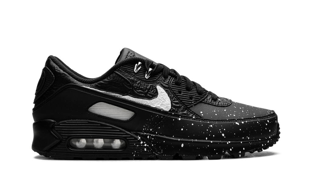 "Slawn - Black Speckle" Air Max 90 FD6492 001 - product image from the listing.