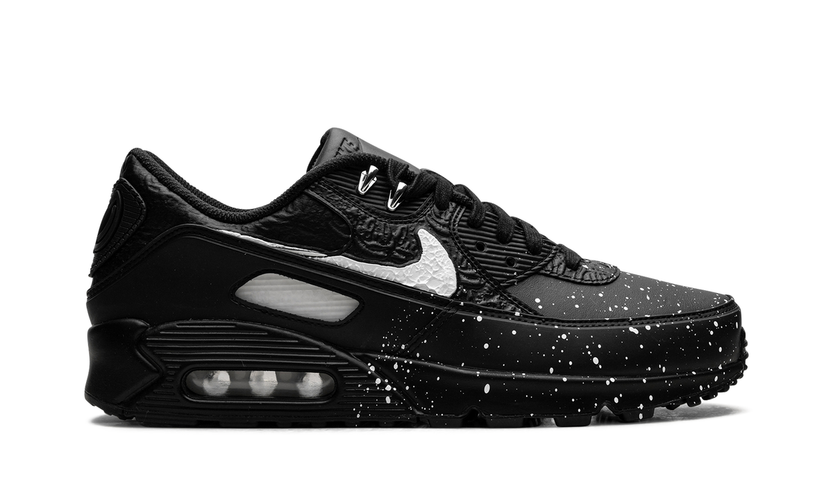 "Slawn - Black Speckle" Air Max 90 FD6492 001 - product image from the listing.