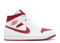 Air Jordan 1 Mid 'White Pomegranate' Sneaker - product image from the listing.