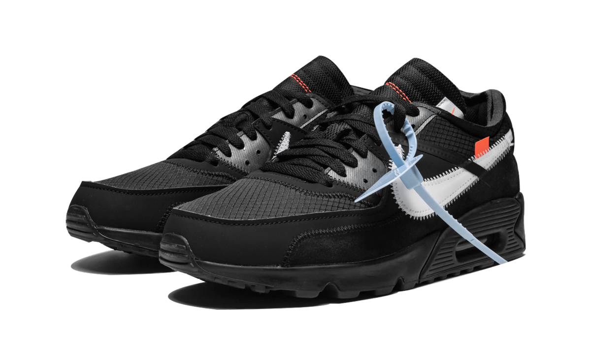 "Off-White - Black" The 10: Air Max 90 AA7293 001 - product image from the listing.
