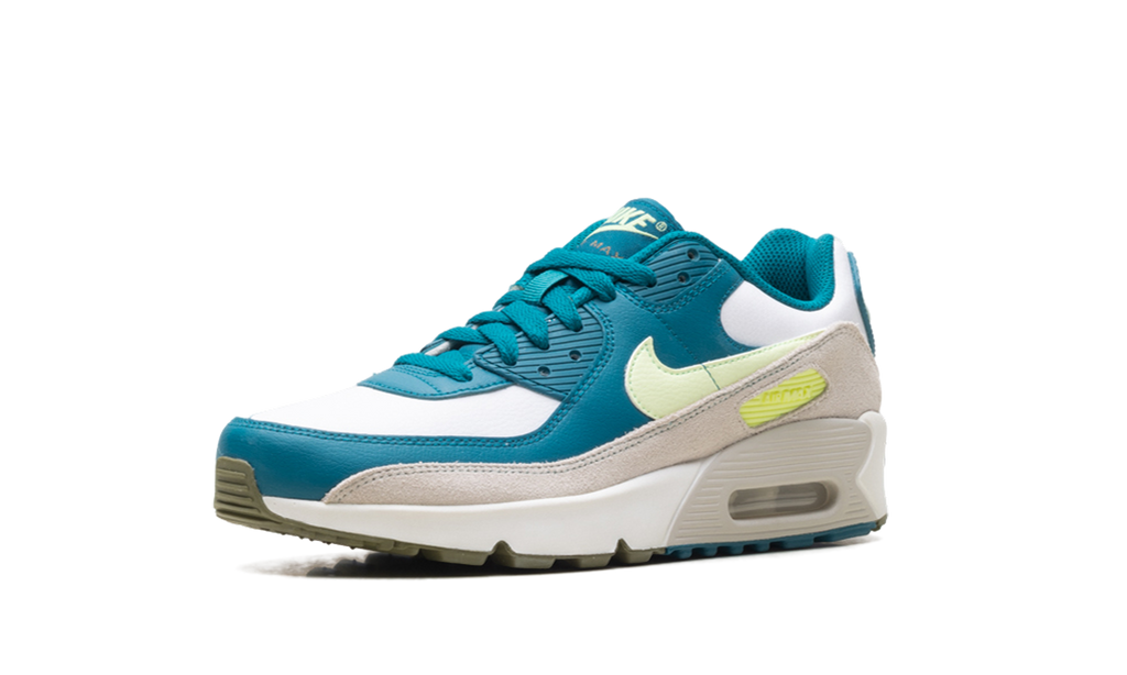 "Bright Spruce Barely Volt" Air Max 90 LTR GS CD6864 124 - product image from the listing.