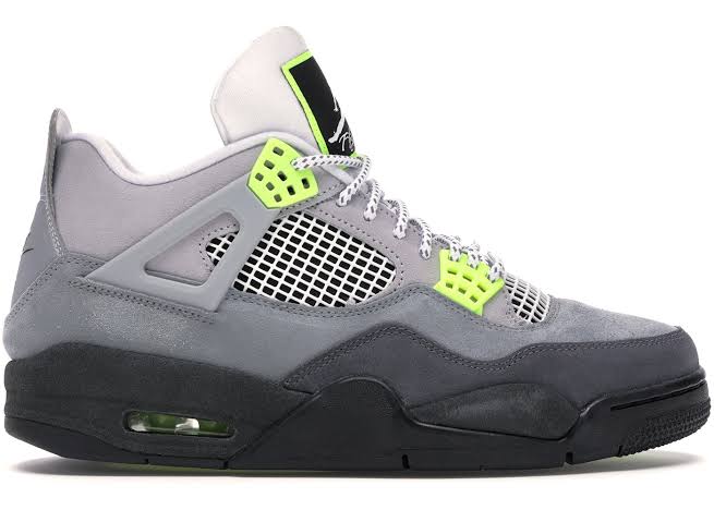 Jordan 4 - Se 95 Neon - product photo shown in the listing for this item.