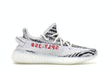 Yeezy 350 - Zebra - product photo shown in the listing for this item.