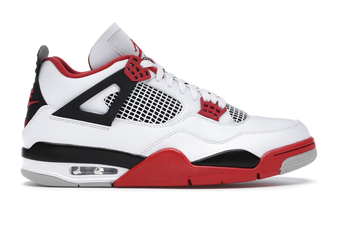Jordan 4 - Fire Red - product photo shown in the listing for this item.