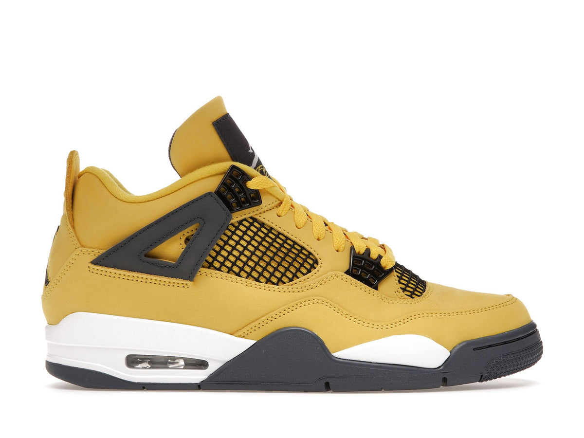 Jordan 4 - Lightning - product photo shown in the listing for this item.