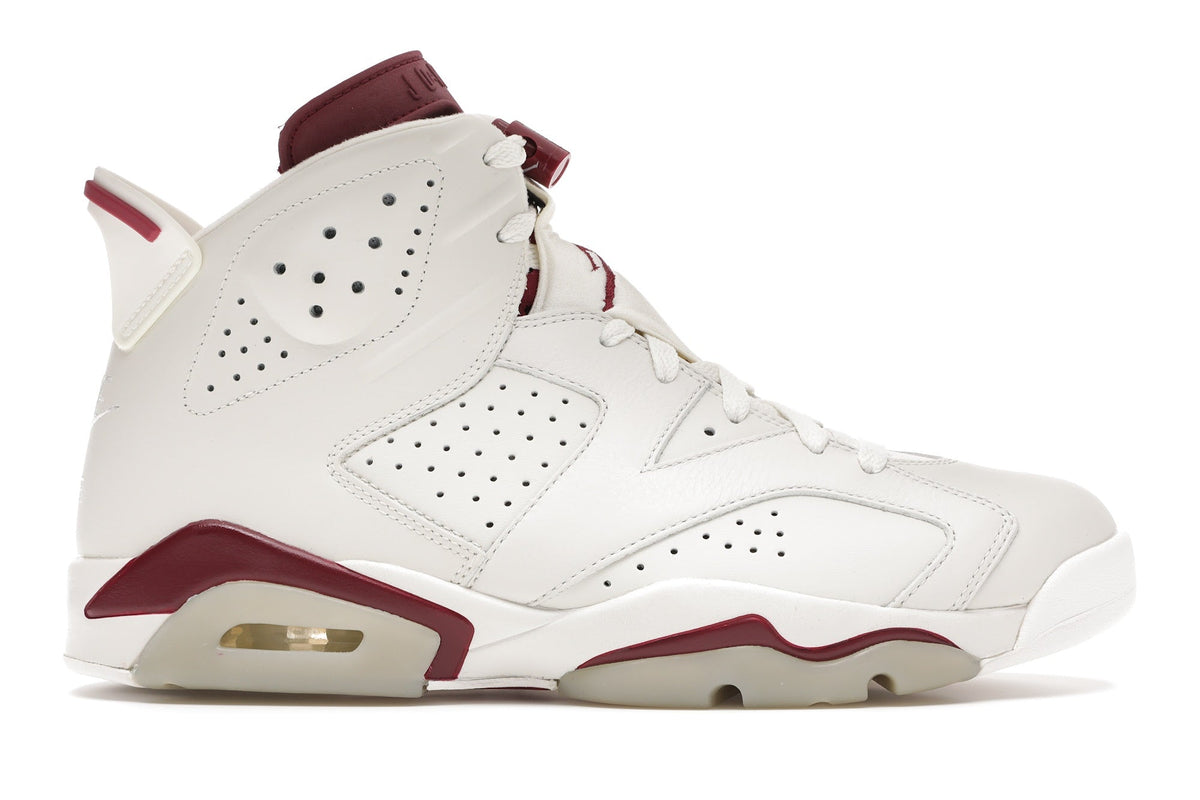 Jordan 6 - Maroon - product photo shown in the listing for this item.